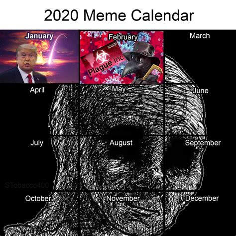 calendar memes|Yearly Meme Calendar: Memes For Every Month: